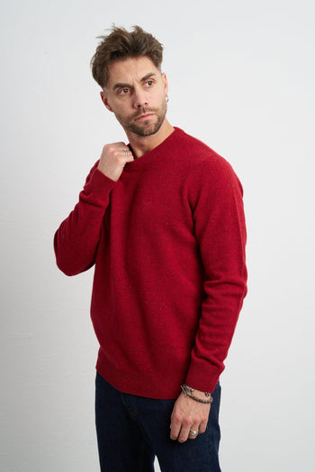 2192 Maglia rossa mélange - 3