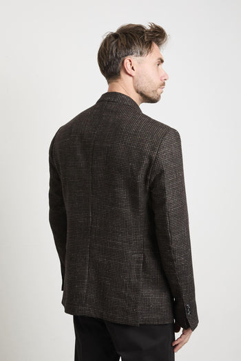 2303 Giacca micro pied-de-poule moro - 7