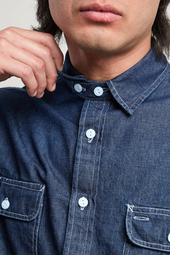 3503 Camicia jeans scura - 6