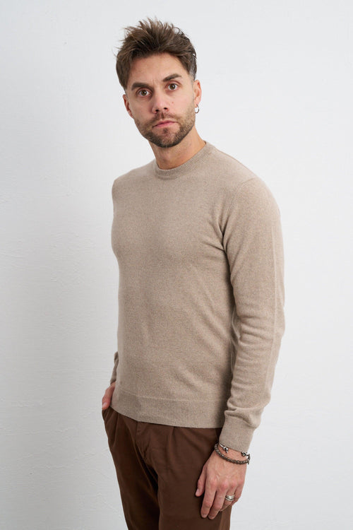 2483 Maglia sabbia cashmere
