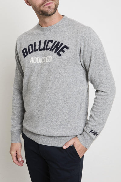 2710 Maglia grigia Bollicine