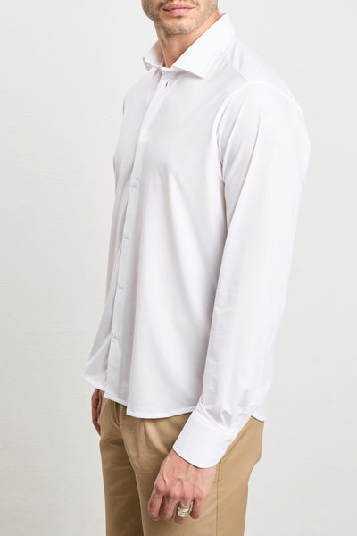 3702 Camicia Manhattan bianca