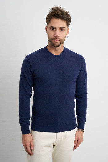 2484 Maglia blu cashmere - 3
