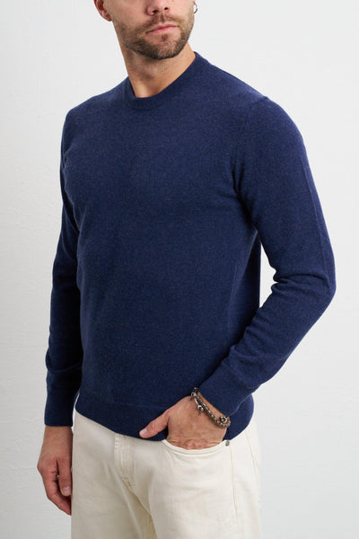 2484 Maglia blu cashmere