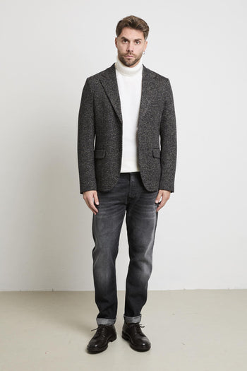 2531 Giacca nera mélange - 8