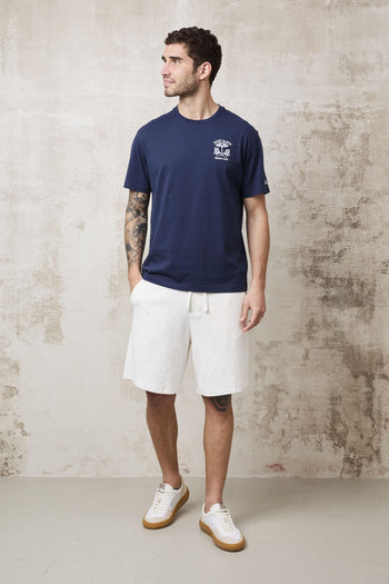 1467 T-Shirt blu "Beach Club" - 2