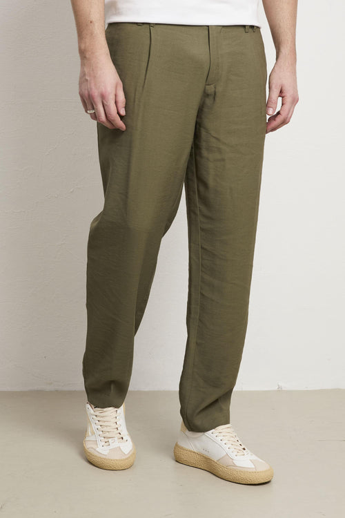 3417 Pantalone Falò verde