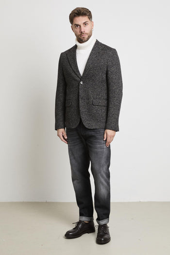 2531 Giacca nera mélange - 9