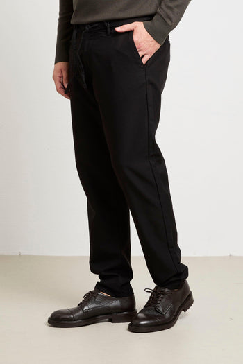 2827 Pantalone nero coulisse - 3