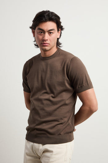 3458 T-shirt in maglina moro - 5