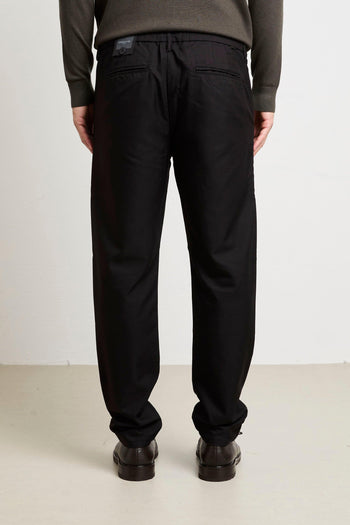 2827 Pantalone nero coulisse - 4