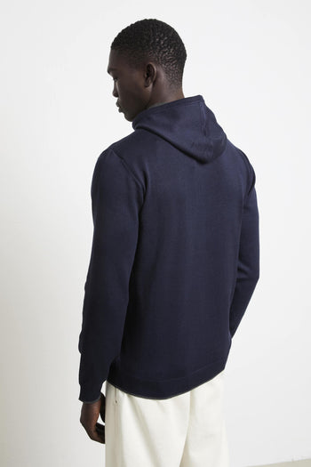 2812 Maglia blu cappuccio - 5