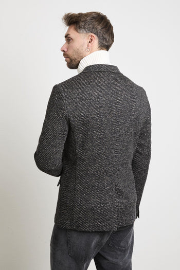 2531 Giacca nera mélange - 4