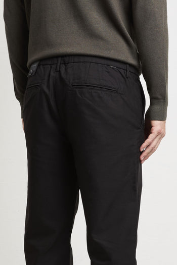 2827 Pantalone nero coulisse - 6