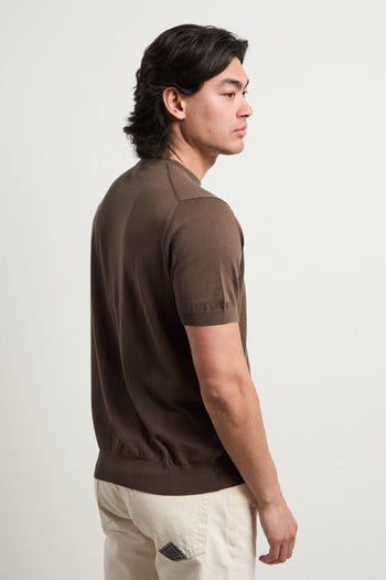 3458 T-shirt in maglina moro - 8
