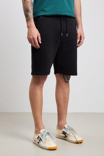 3172 Bermuda in felpa nero - 4