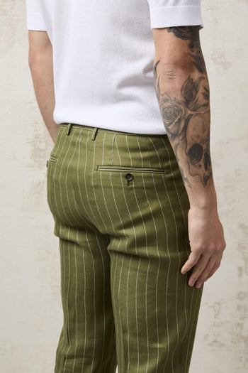 1614 Abito Gessato verde - 10