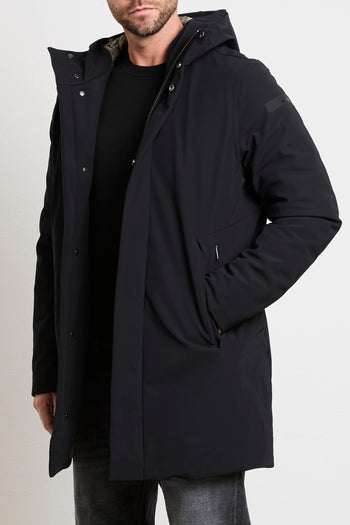 2602 Piumino nero Surflex lungo - 2