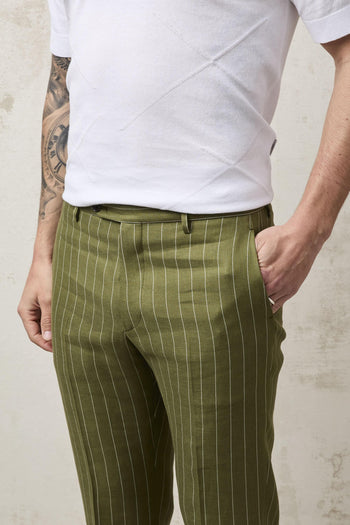 1614 Abito Gessato verde - 9