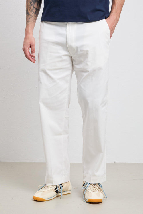 3475 Pantalone bianco Frutta