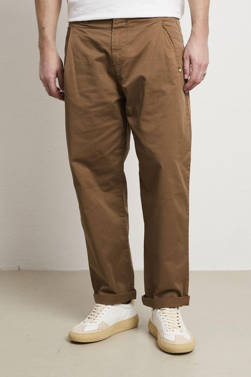 3407 Pantalone Corallo tabacco
