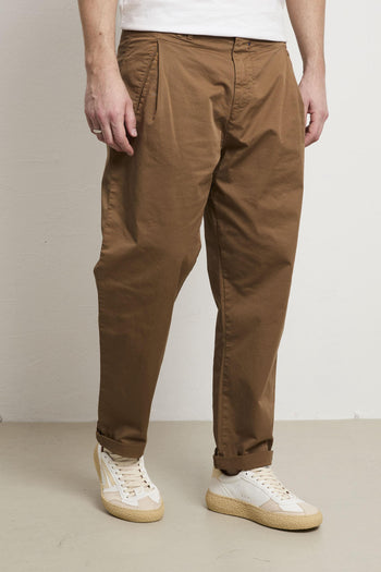 3407 Pantalone Corallo tabacco - 3