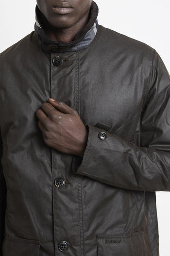 2182 Giubbotto Wax Mac marrone - 3