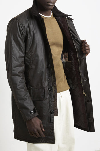 2182 Giubbotto Wax Mac marrone - 4