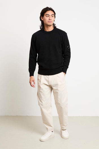 2065 Maglia nera lana - 3