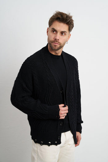 2498 Cardigan nero - 5