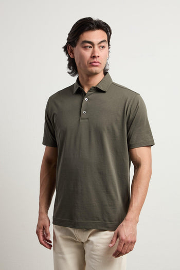 3466 Polo manica corta verde - 5