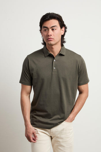 3466 Polo manica corta verde - 6