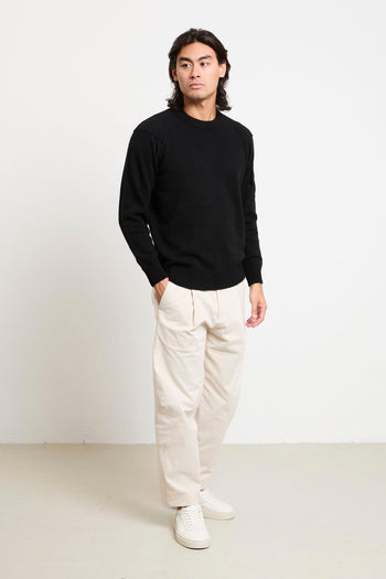 2065 Maglia nera lana - 7