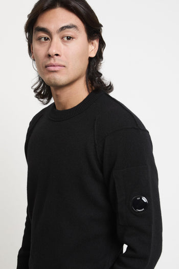 2065 Maglia nera lana - 2