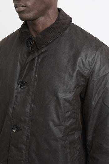 2182 Giubbotto Wax Mac marrone - 10