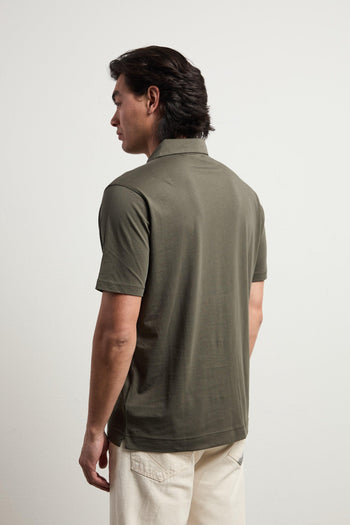 3466 Polo manica corta verde - 8
