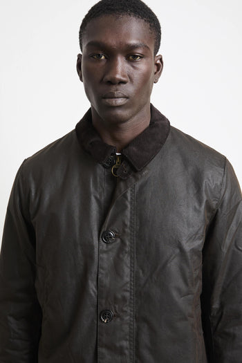 2182 Giubbotto Wax Mac marrone - 2