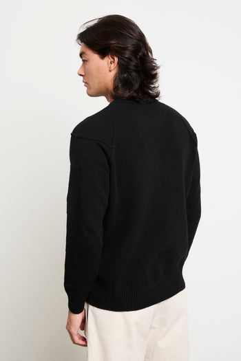 2065 Maglia nera lana - 6