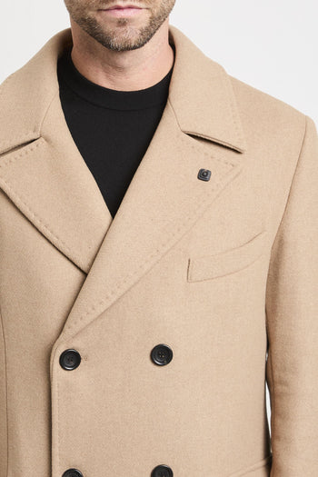 2306 Cappotto doppiopetto cammello - 3