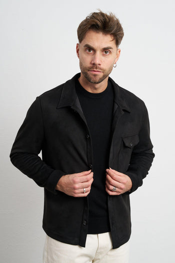 2526 Overshirt nera - 4