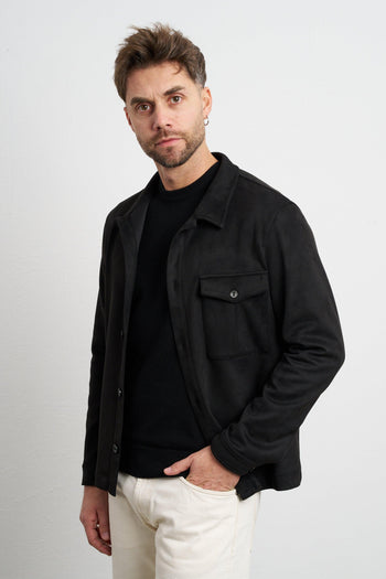 2526 Overshirt nera - 6