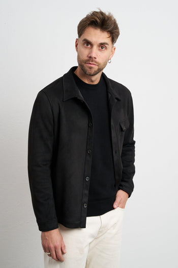 2526 Overshirt nera - 7