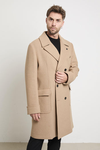 2306 Cappotto doppiopetto cammello - 2