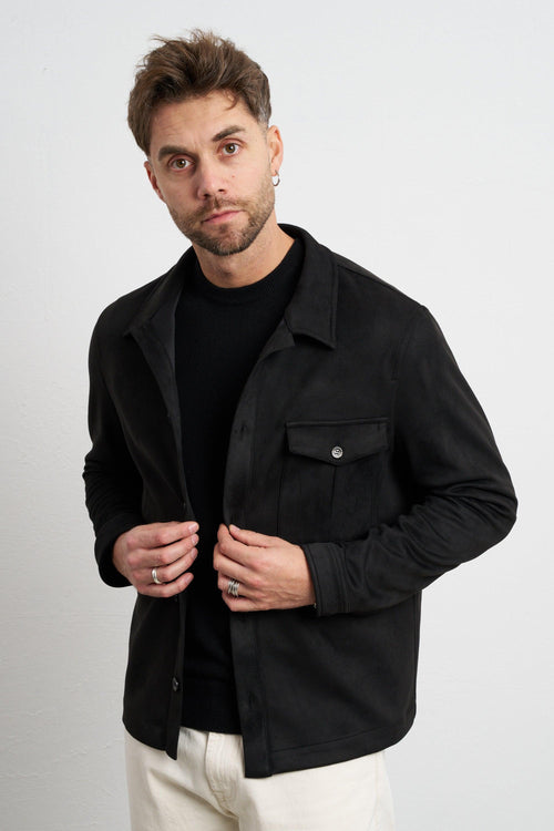 2526 Overshirt nera