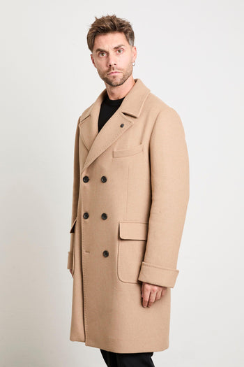 2306 Cappotto doppiopetto cammello - 5