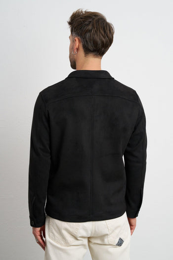 2526 Overshirt nera - 8