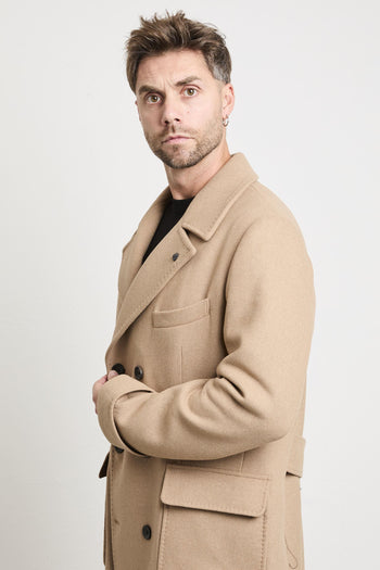 2306 Cappotto doppiopetto cammello - 6