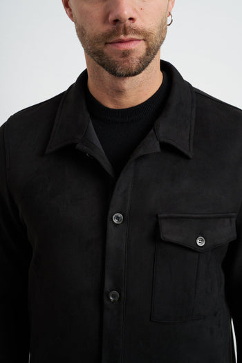 2526 Overshirt nera - 3