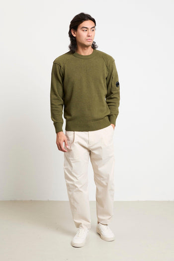 2066 Maglia verde lana - 3