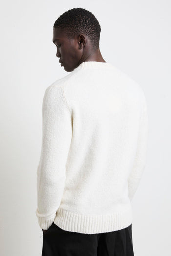 2229 Maglione panna bouclé - 5